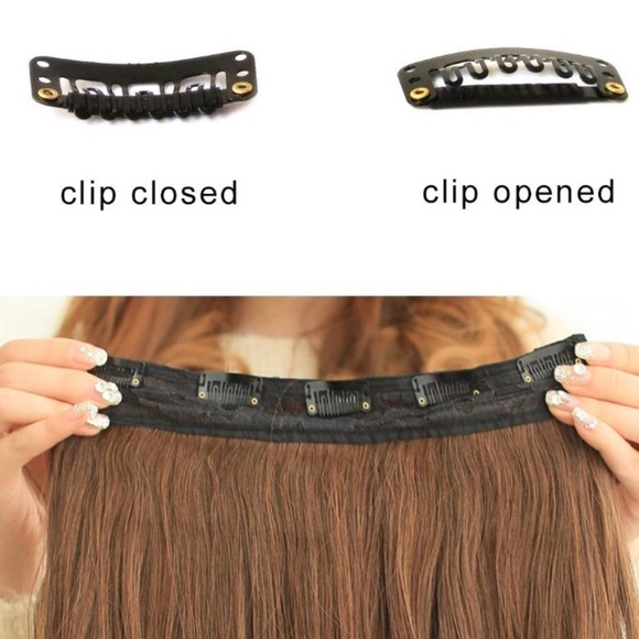 ✨ 20” WINE RED 3/4 full head clip ins  NWT* NWT*✨